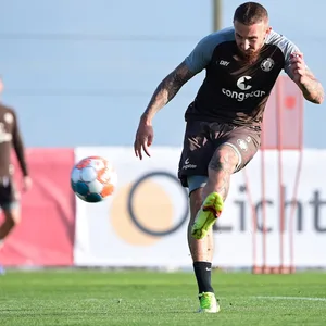 Marvin Knoll im Trainingslager des St. Pauli