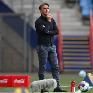 Bruno Labbadia im Volkspark: Als Hertha-Coach gastierte er im September 2020 für ein Testspiel in Hamburg.