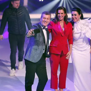 Daniel Weiss mit Katarina Witt