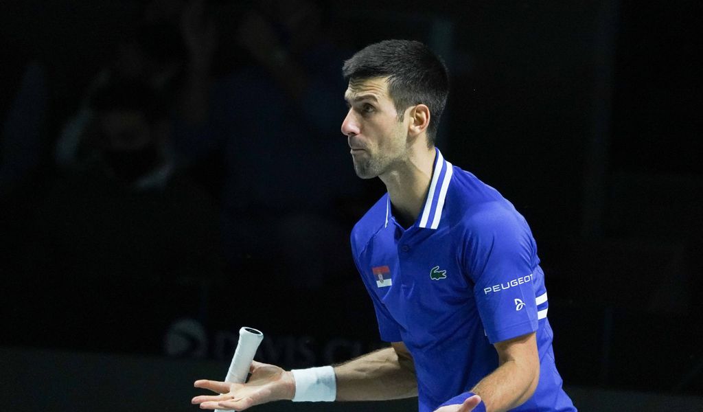 Novak Djokovic ist verärgert, weil er nicht nach Australien einreisen darf.