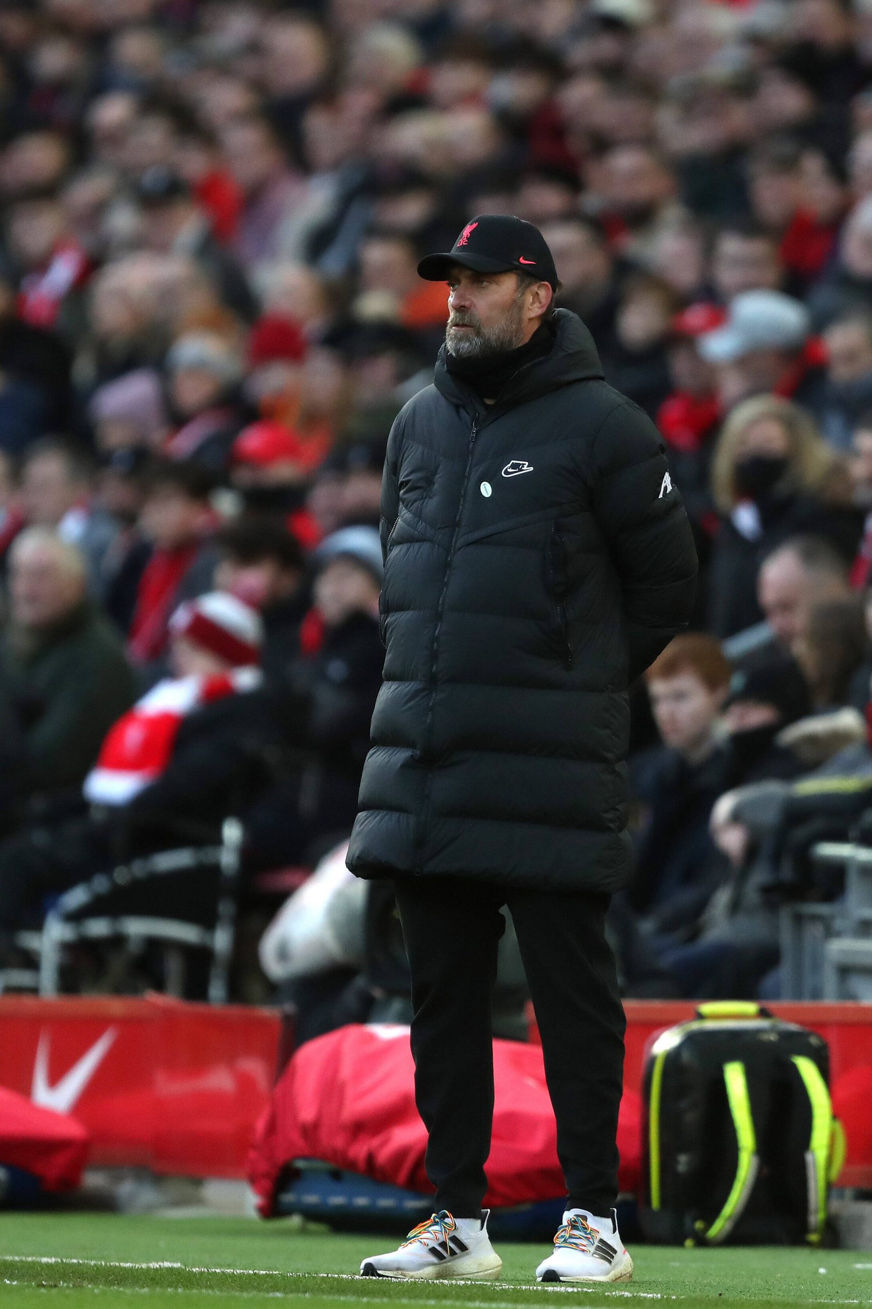 Liverpool Coach Jürgen Klopp falsch getestet.