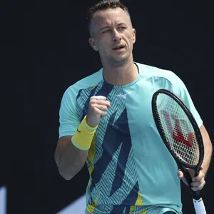 Philipp Kohlschreiber feiert Erfolg bei den Australien Open.