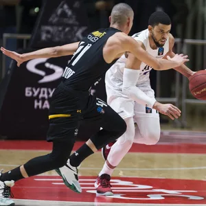 Towers Spieler Ray McCallum in Belgrad