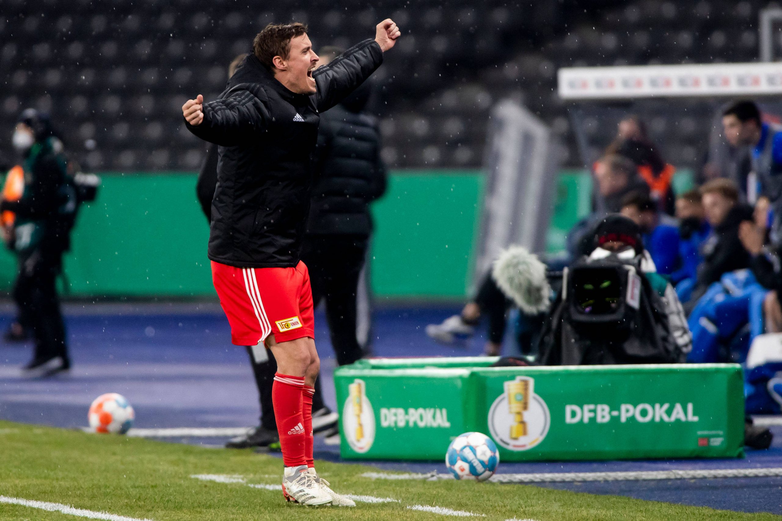 Kruse und Union feiern erneuten Derbysieg im Pokalspiel gegen Hertha.