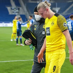 BVB-Star Erling Haaland kämpft aktuell mit körperlichen Problemen.