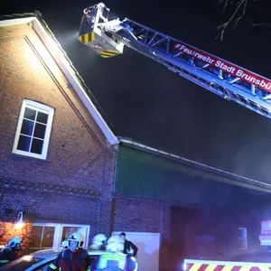 Feuerwehreinsatz im Schweinestall