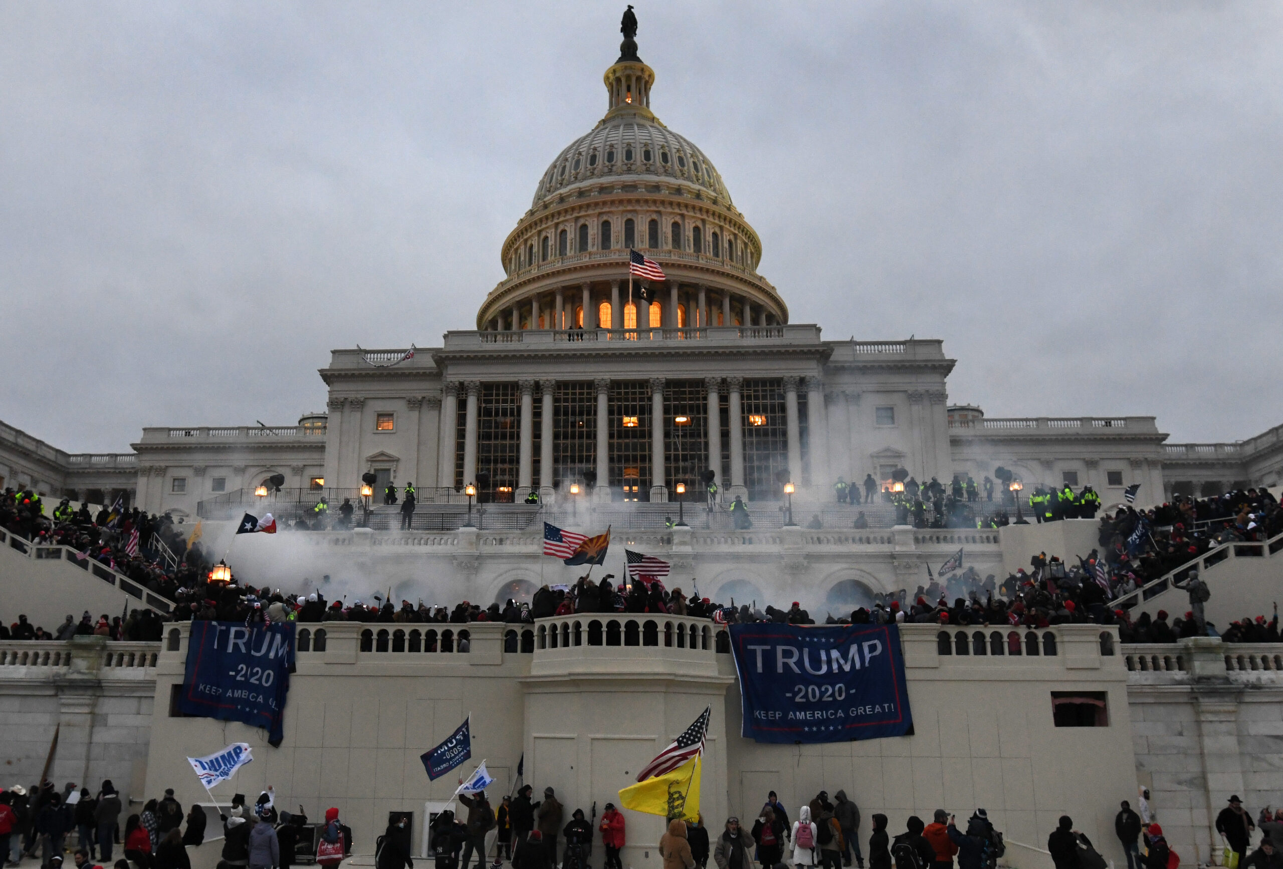 Erstürmung des Kapitolgebäudes in Washington