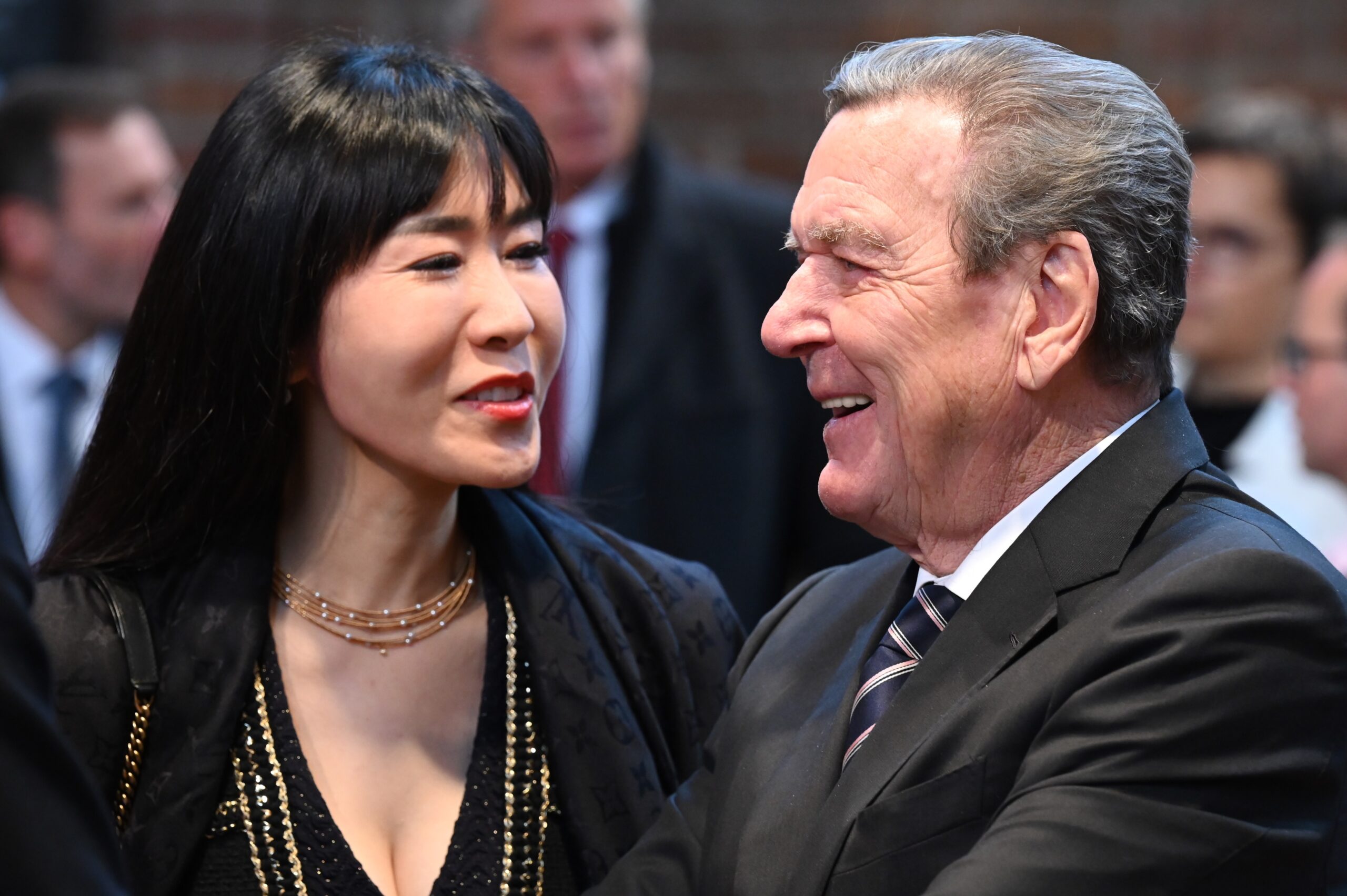 Gerhard Schröder, Alt-Bundeskanzler, und seine Frau So-yeon Schröder-Kim