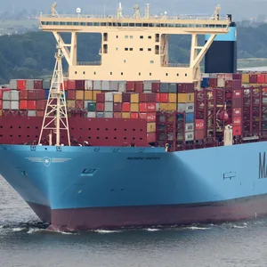 Das Containerschiff «Mumbai Maersk».