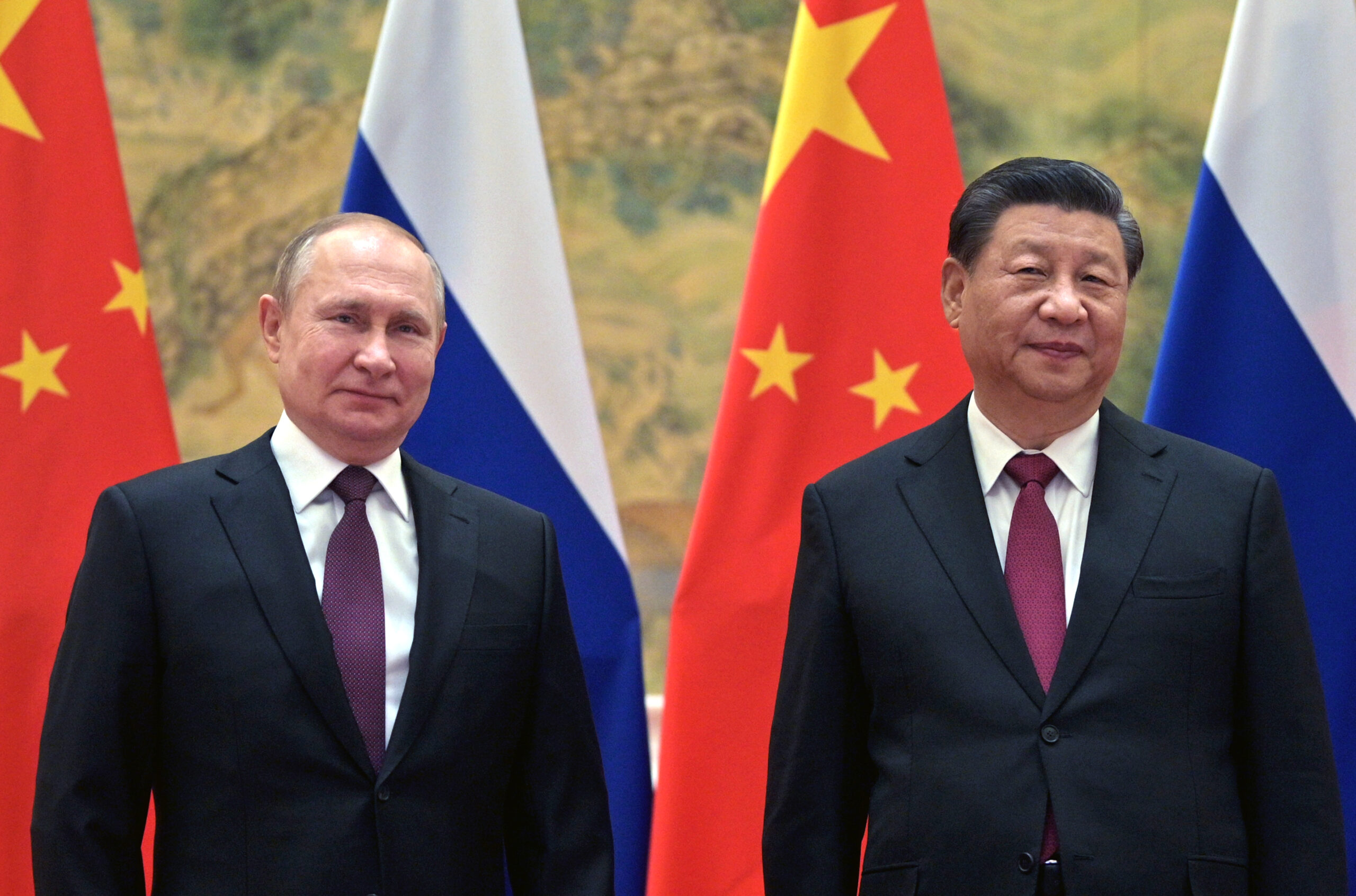 Wladimir Putin trifft Xi Jinping