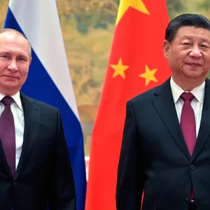 Wladimir Putin trifft Xi Jinping