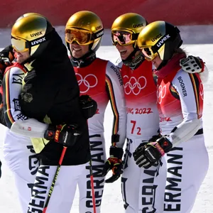 Silber für die deutschen Alpinfahrer