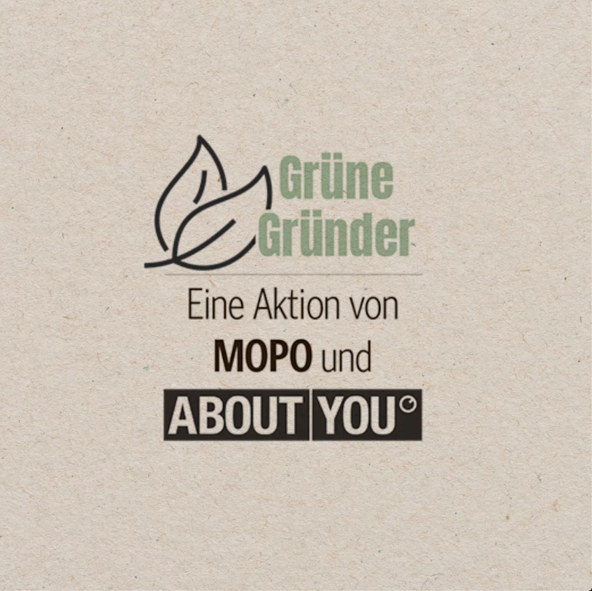 Grüne Gründer – eine Aktion von MOPO und About You