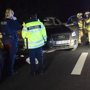 Unfallstelle bei Glinde
