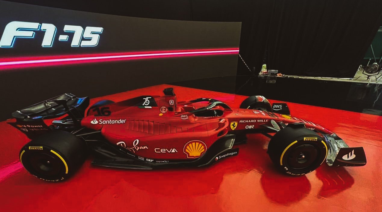 Der neue Formel-1-Wagen von Ferrari