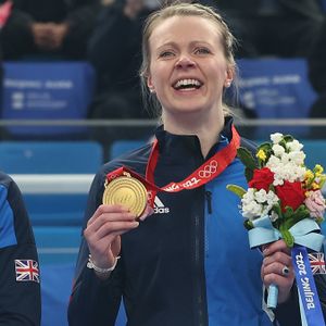 Curling-Olympiasiegerin Vicky Wright