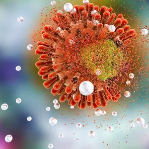 Zerstörung des Humanen Immundefizienz-Virus HIV
