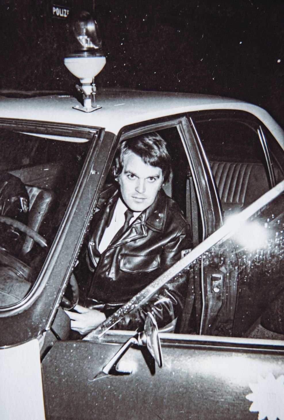 Polizist 1975 im Ford Granada
