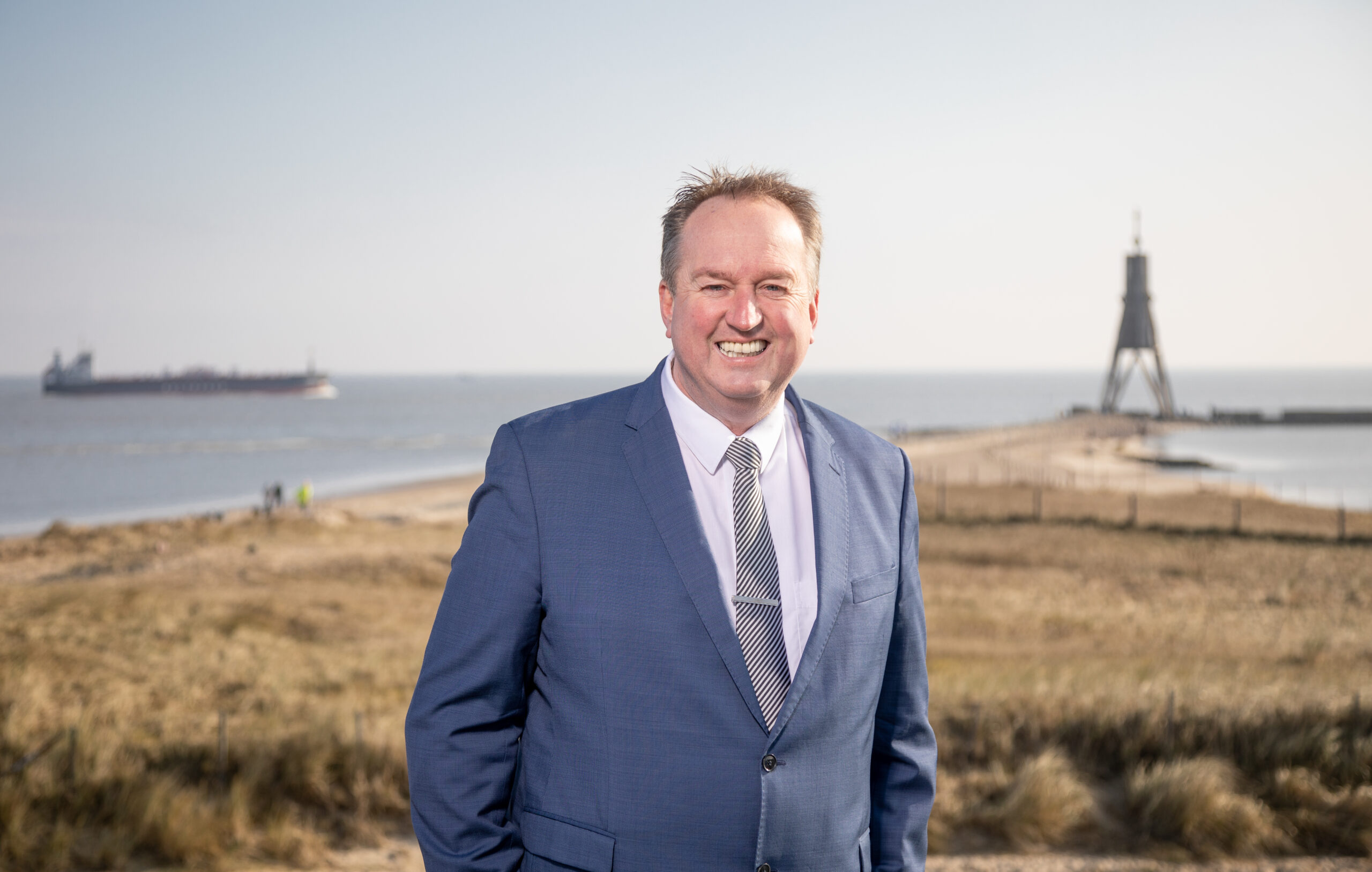 Cuxhavens Oberbürgermeister Uwe Santjer