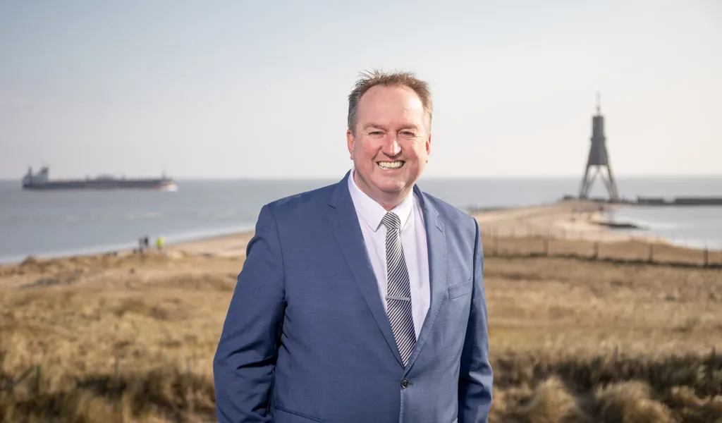 Cuxhavens Oberbürgermeister Uwe Santjer