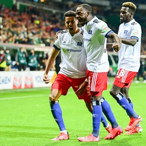 HSV-Profis Jatta, Kinsombi, Glatzel