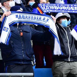 HSV-Fans im Volksparkstadion