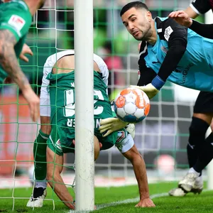 Dejan Stojanovic rettete Ingolstadt in Bremen beim 1:1 einen Punkt.