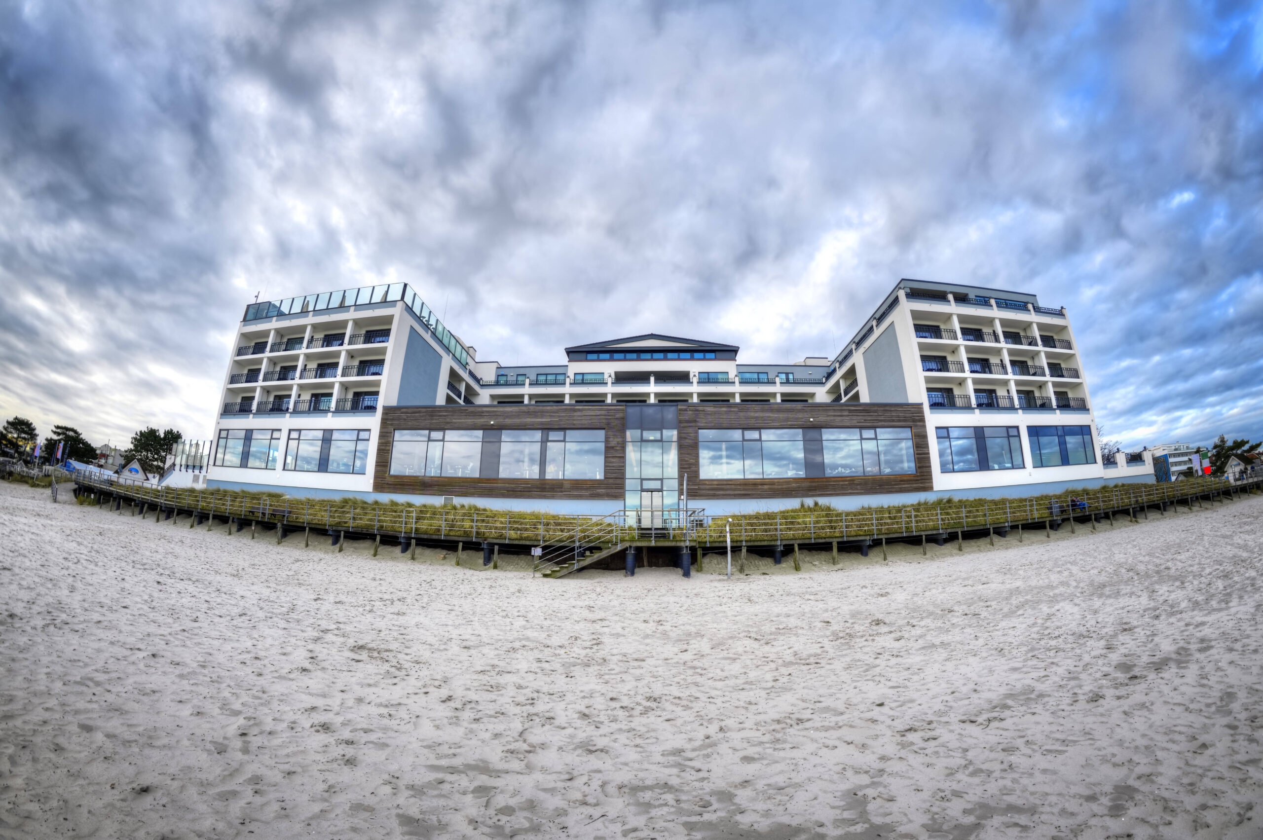 Das „Bayside Hotel“ in Scharbeutz an der Ostsee wurde 2014 eröffnet.