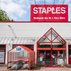 Staples hat Insolvenz angemeldet – in Hamburg gibt es neun Filialen (Symbolbild).