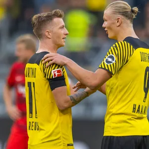 Marco Reus und Erling Haaland