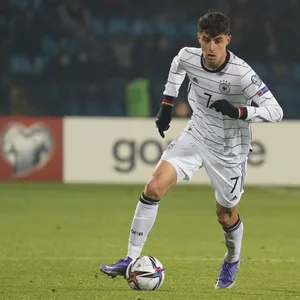 Chelseas Kai Havertz will auch mit dem DFB Titel gewinnen.