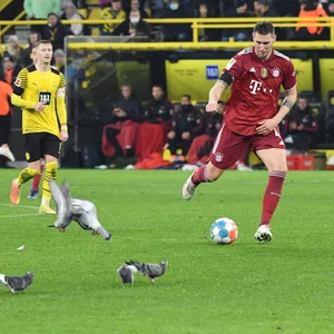 Bayern Münchens Niklas Süle im Dezember gegen Borussia Dortmund.