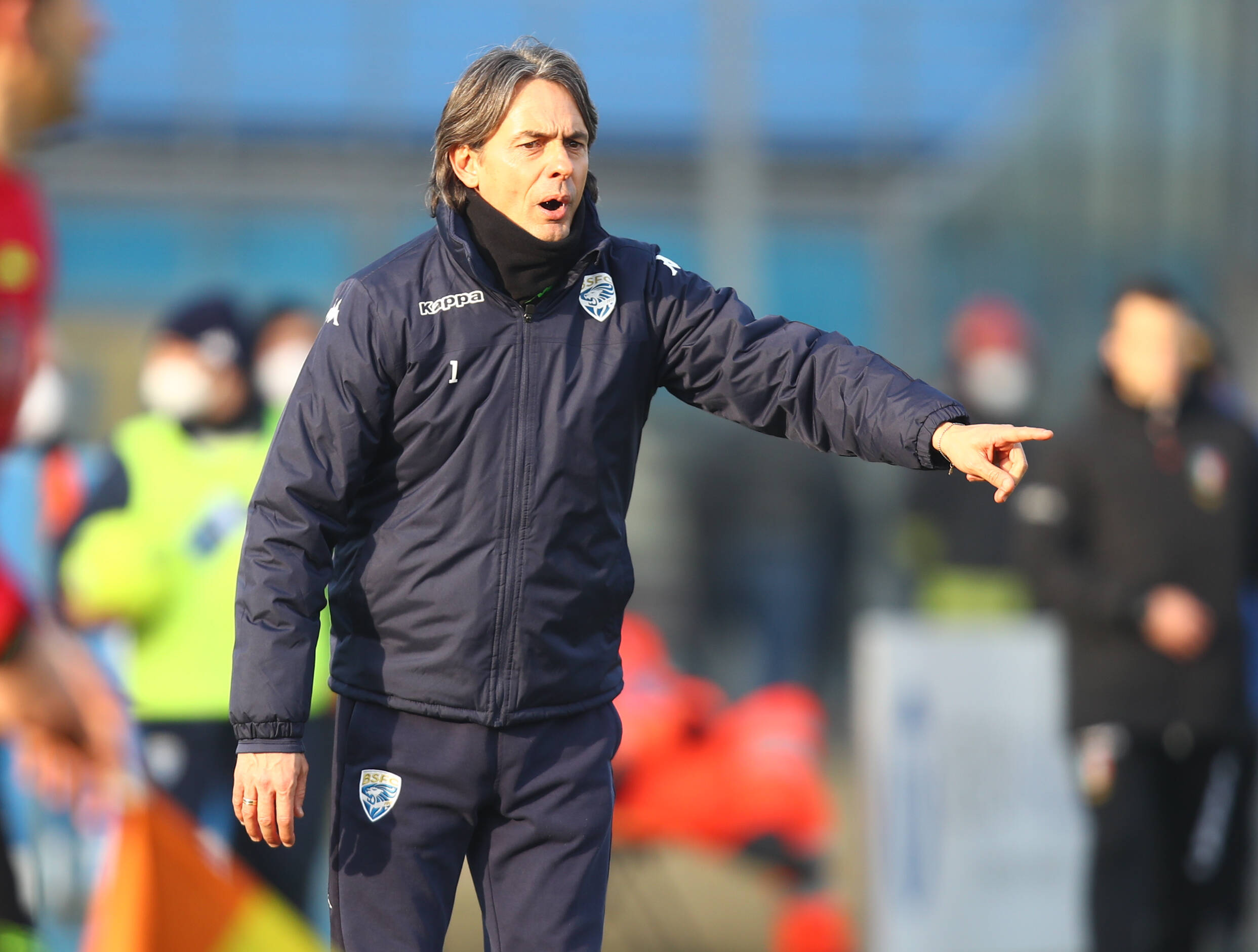 Filippo Inzaghi, Trainer von Brescia Calcio, ist nach seiner Entlassung wieder im Amt.