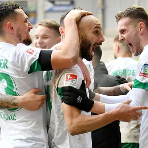 Werder Bremen will auch beim HSV so jubeln.