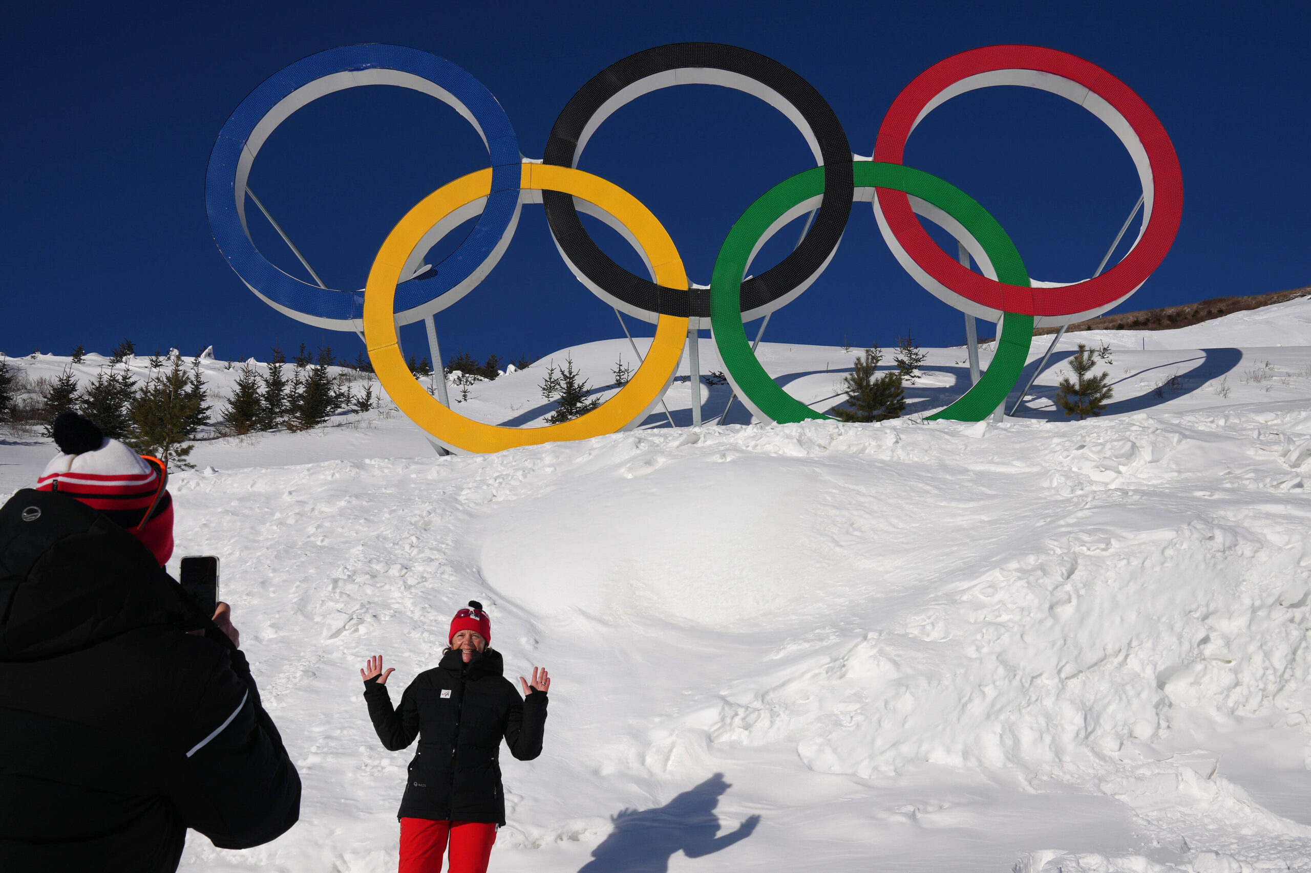 Olympische Ringe Symbolfoto