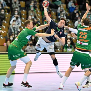 Hamburg Handball Leif Tissier in Wetzlar