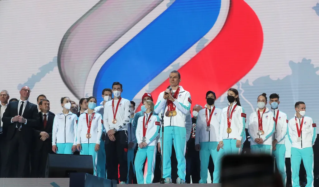 Russische Olympia-Athleten