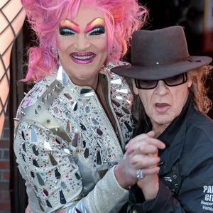 Dragqueen Olivia Jones und Musiker Udo Lindenberg