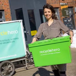 Grüne Gründer recyclehero
