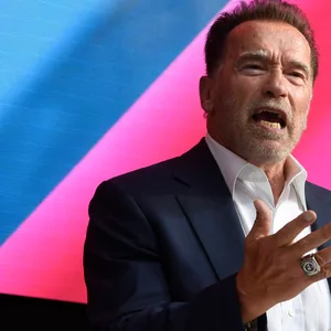 Bodybuilder, Schauspieler und Politiker Arnold Schwarzenegger