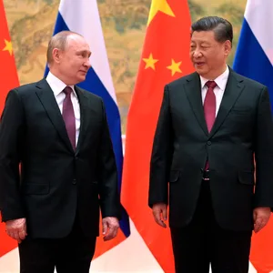 Scheinen sich zu mögen: die Präsidenten Wladimir Putin und Xi Jinping