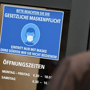 Maskenpflicht Geschäft