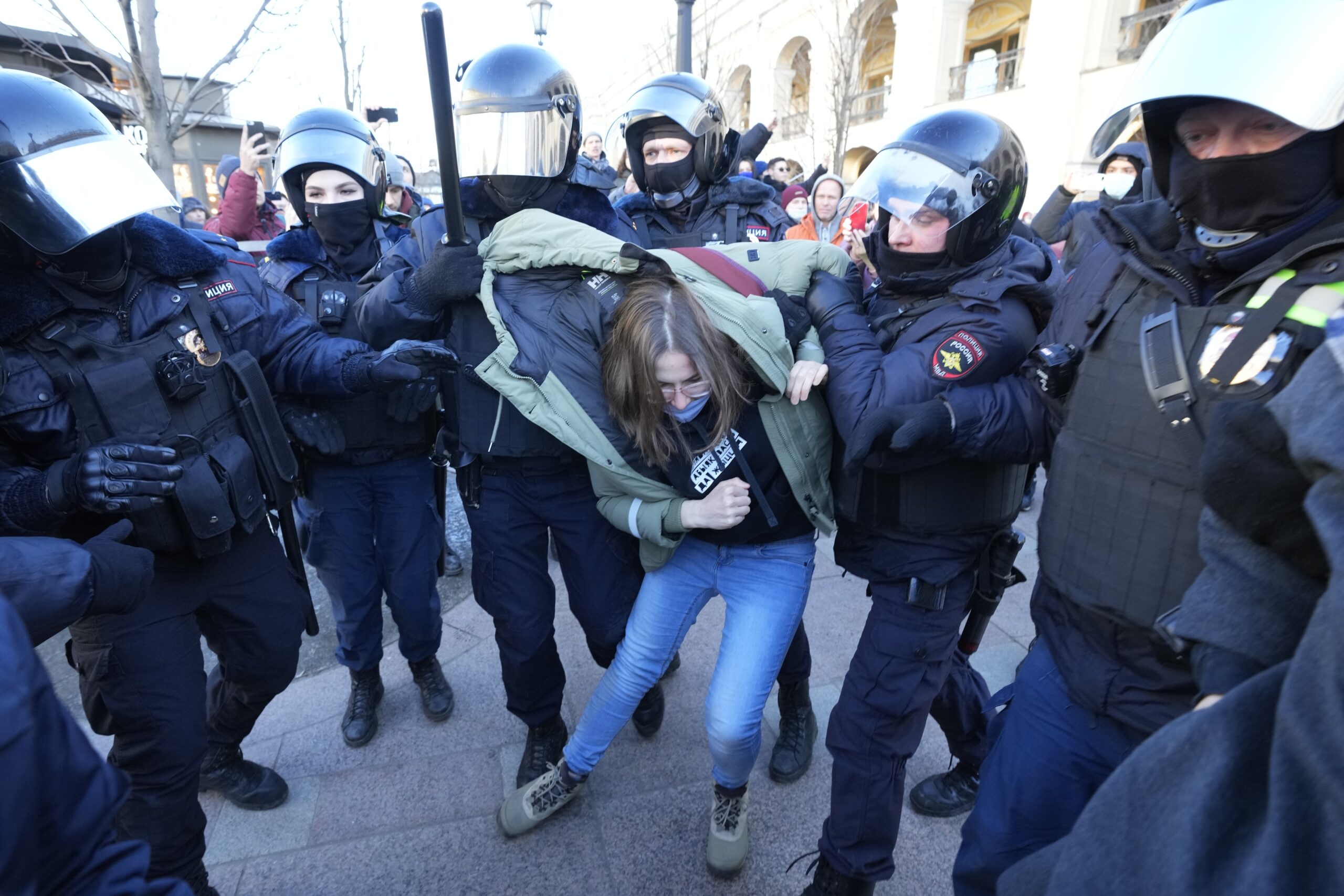 Festnahmen in St. Petersburg