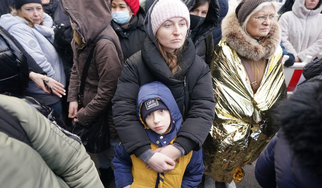 Schon fast 7000 Ukrainische Geflüchtete sind in Hamburg angekommen.