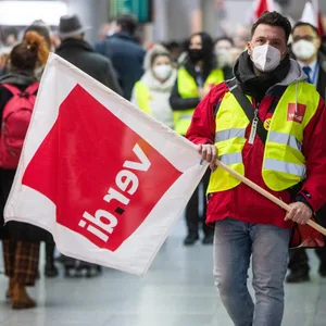 Streik am Flughafen