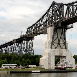 Eisenbahnhochbrücke Rendsburg