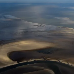 Luftaufnahme Wattenmeer Schleswig-Holstein