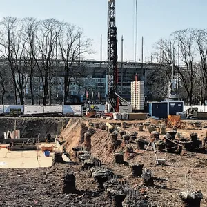 Für 15 Millionen Euro entsteht neben dem Volksparkstadion das Athleticum am Volkspark.