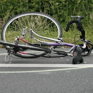 Fahrradunfall (Symbolbild)
