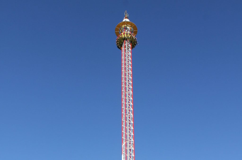 Freefall Extreme, Fahrgeschäft auf dem Hamburger Dom